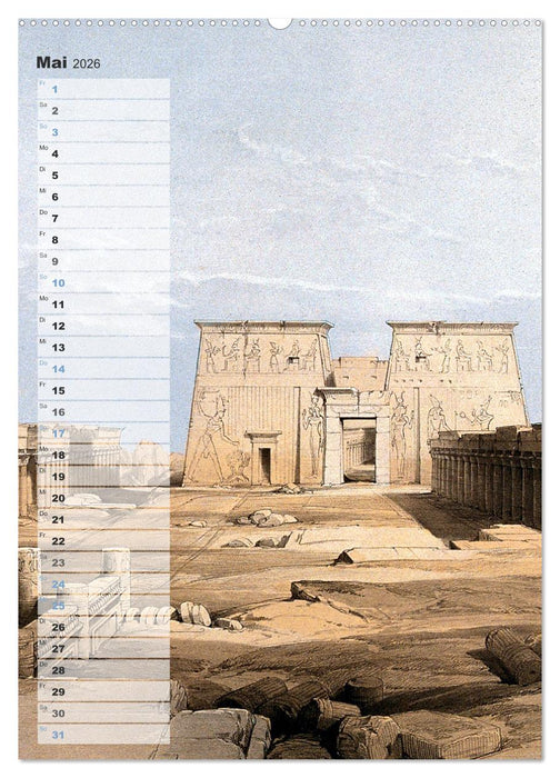Ägyptens Tempel (CALVENDO Premium Wandkalender 2026)