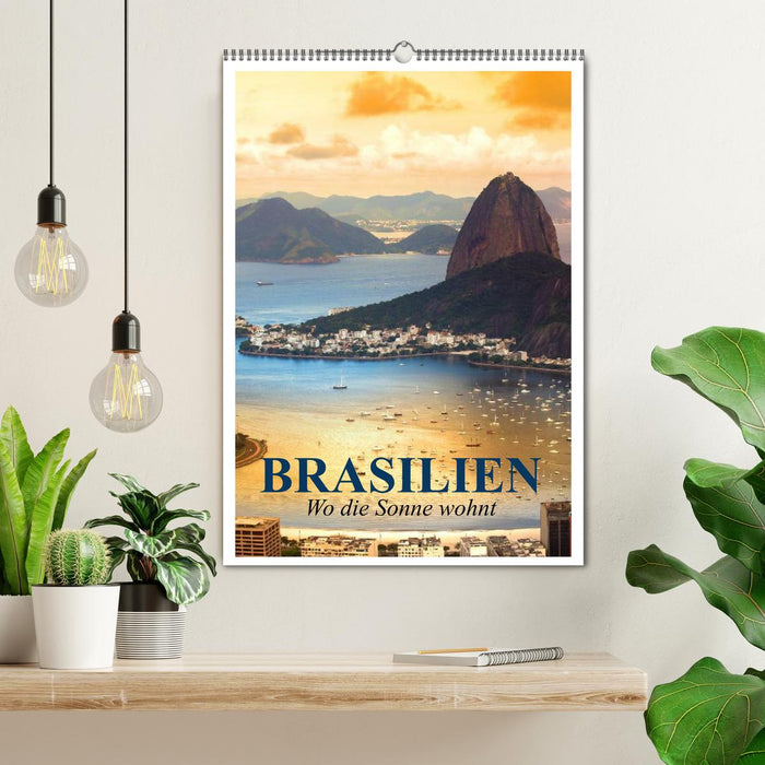 Brasilien. Wo die Sonne wohnt (CALVENDO Wandkalender 2026)