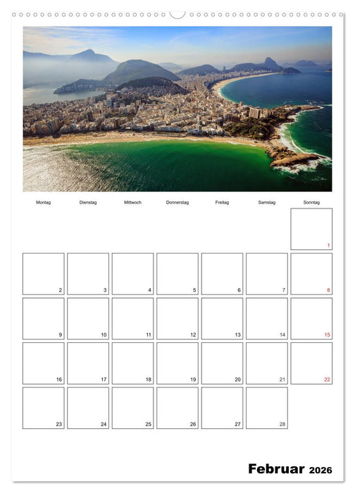 Brasilien. Wo die Sonne wohnt (CALVENDO Wandkalender 2026)