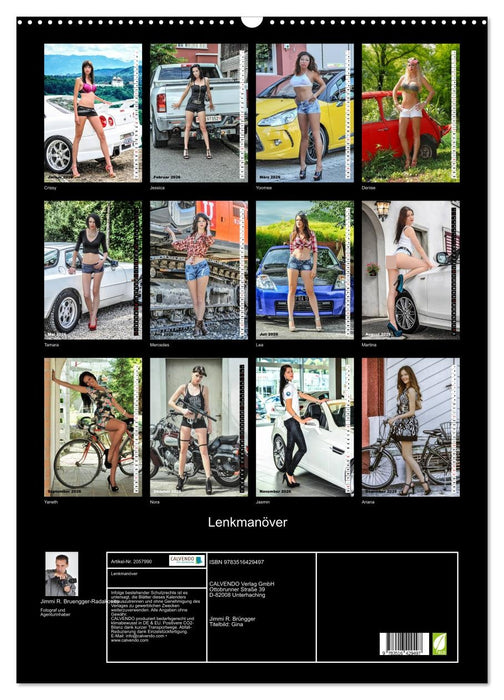 Lenkmanöver (CALVENDO Wandkalender 2026)