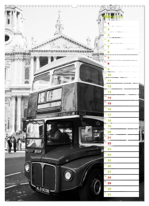 Big City London (CALVENDO Premium Wandkalender 2026)