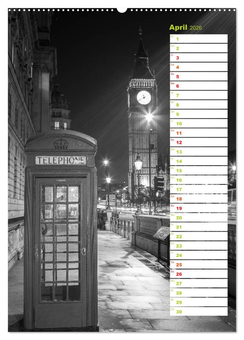 Big City London (CALVENDO Premium Wandkalender 2026)