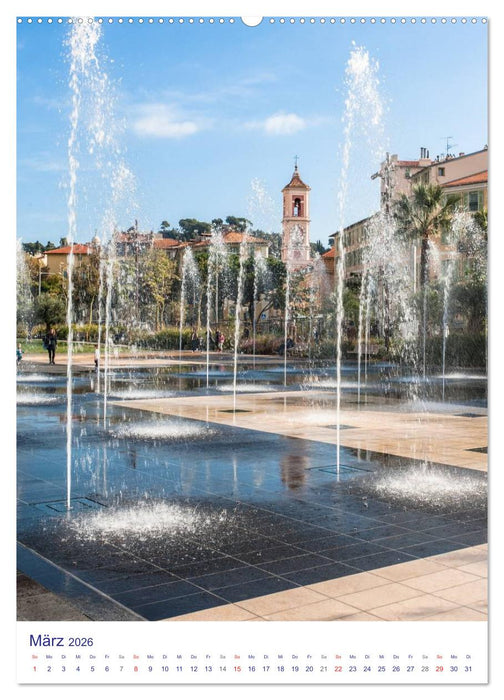 Nizza – Cote d'Azur 2026 (CALVENDO Wandkalender 2026)