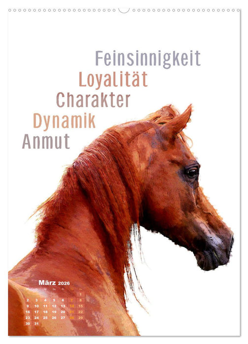 Krafttiere - Inspirierende Begleiter voller Magie und Seele (CALVENDO Premium Wandkalender 2026)