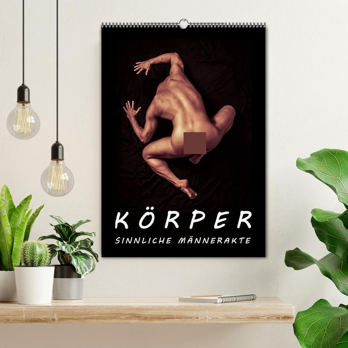KÖRPER - SINNLICHE MÄNNERAKTE (CALVENDO Wandkalender 2026)