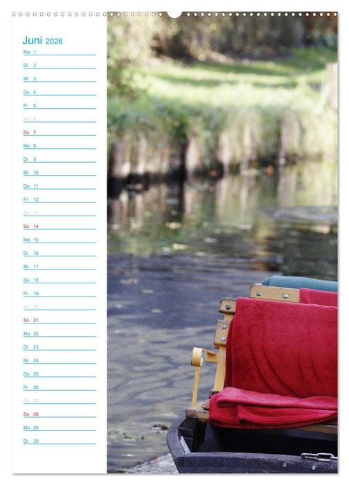 Wunderbarer Spreewald (CALVENDO Premium Wandkalender 2026)
