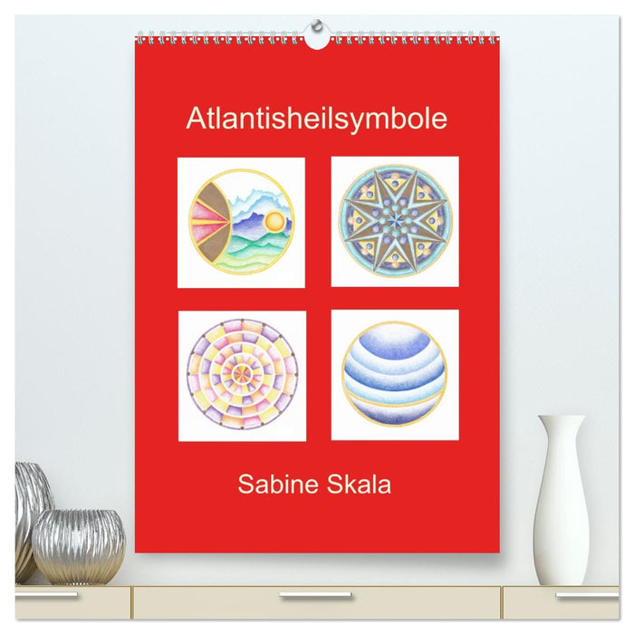 Atlantisheilsymbole (CALVENDO Premium Wandkalender 2026)
