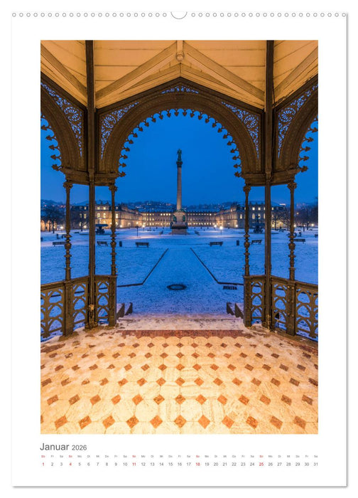 STUTTGART Impressionen (CALVENDO Wandkalender 2026)