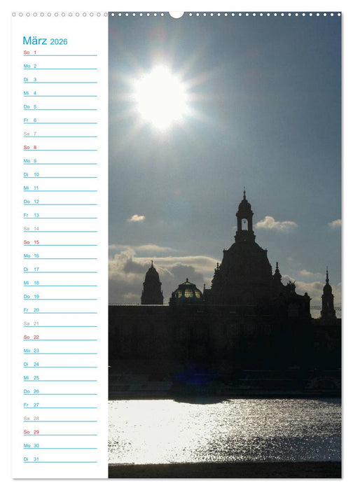 Frauenkirche Dresden (CALVENDO Wandkalender 2026)