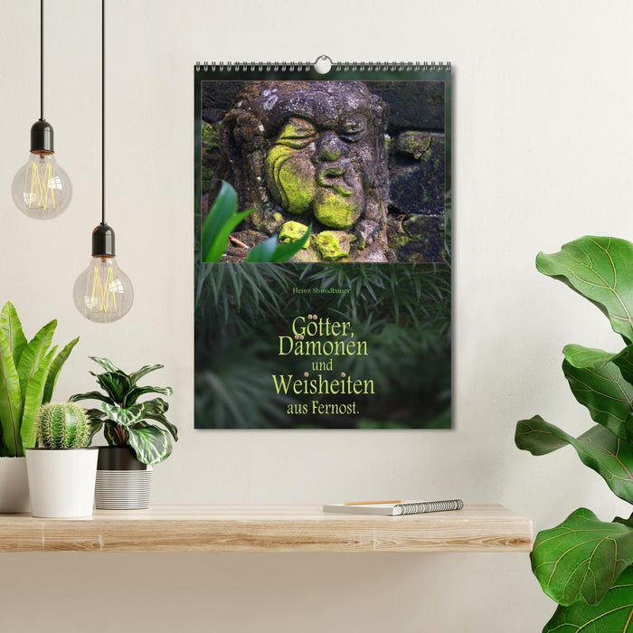Götter, Dämonen und Weisheiten aus Fernost (CALVENDO Wandkalender 2026)