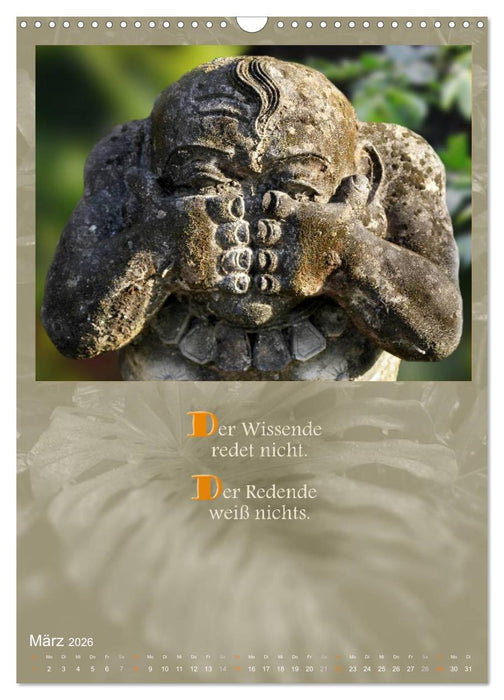 Götter, Dämonen und Weisheiten aus Fernost (CALVENDO Wandkalender 2026)