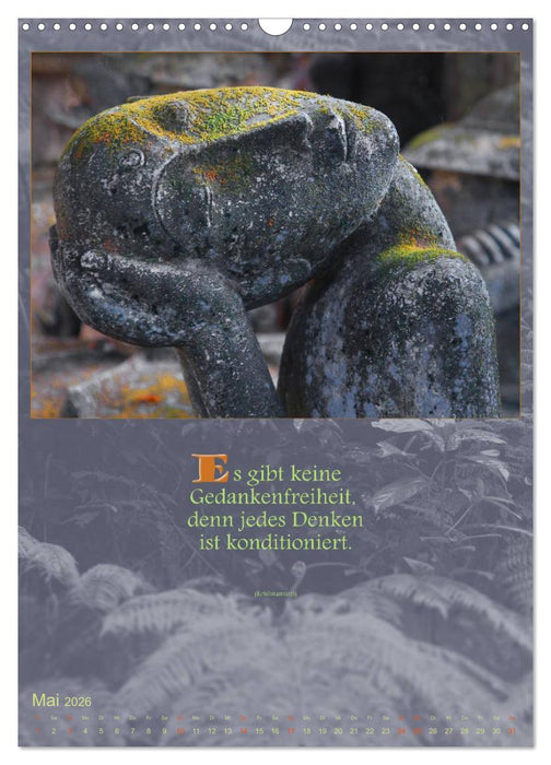 Götter, Dämonen und Weisheiten aus Fernost (CALVENDO Wandkalender 2026)