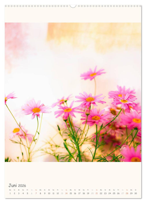 Blumige Fotomalerei (CALVENDO Wandkalender 2026)