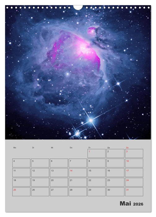 Wunderbares Universum (CALVENDO Wandkalender 2026)