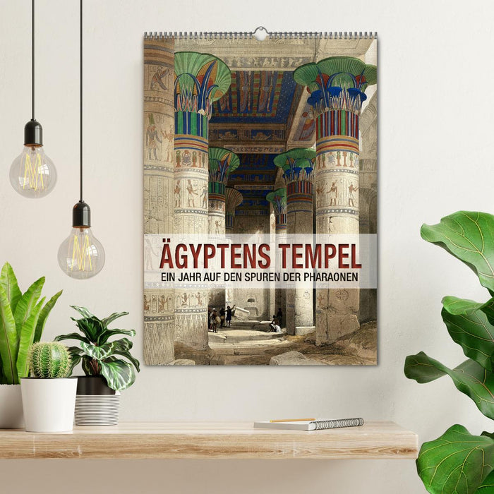 Ägyptens Tempel (CALVENDO Wandkalender 2026)