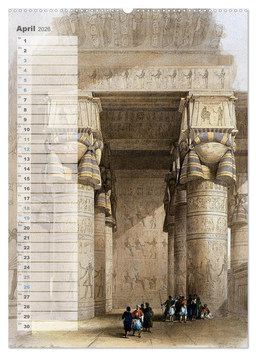 Ägyptens Tempel (CALVENDO Wandkalender 2026)