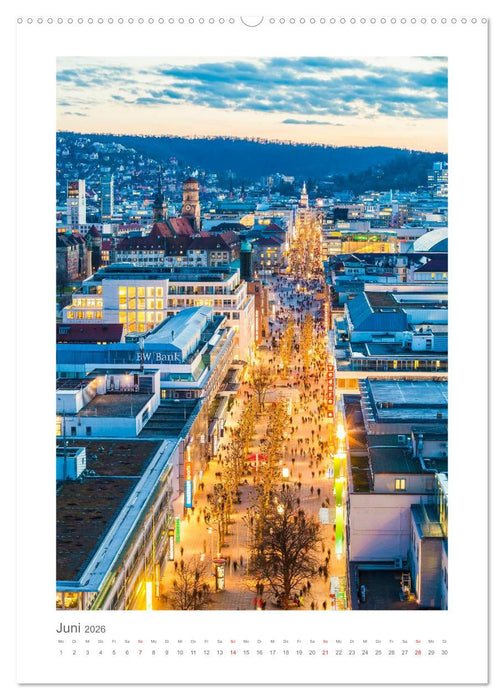 STUTTGART Impressionen (CALVENDO Premium Wandkalender 2026)