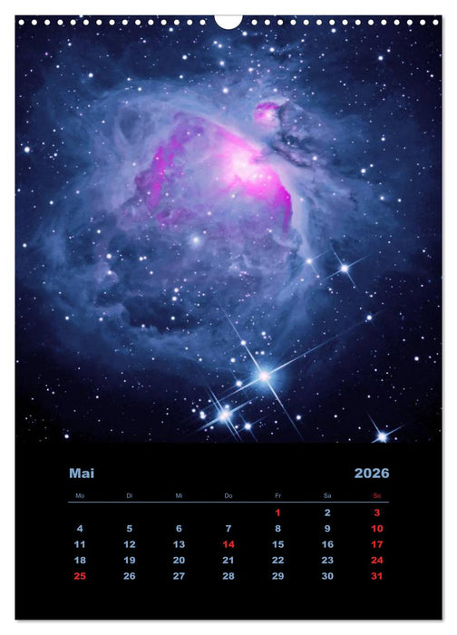 Wunderbares Universum (CALVENDO Wandkalender 2026)