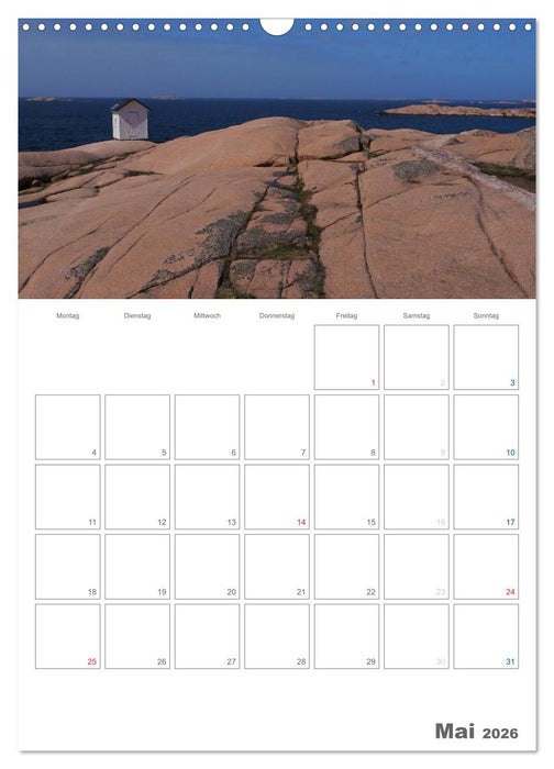 Typisch Schwedisch Bohuslän (CALVENDO Wandkalender 2026)