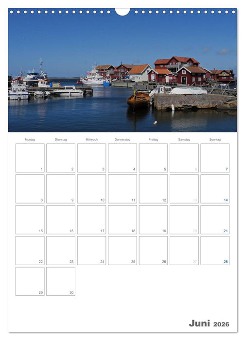 Typisch Schwedisch Bohuslän (CALVENDO Wandkalender 2026)