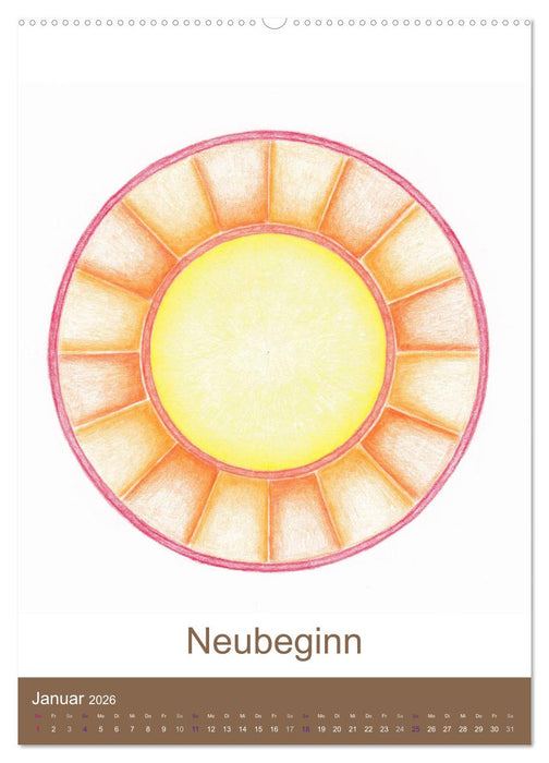Atlantisheilsymbole (CALVENDO Wandkalender 2026)