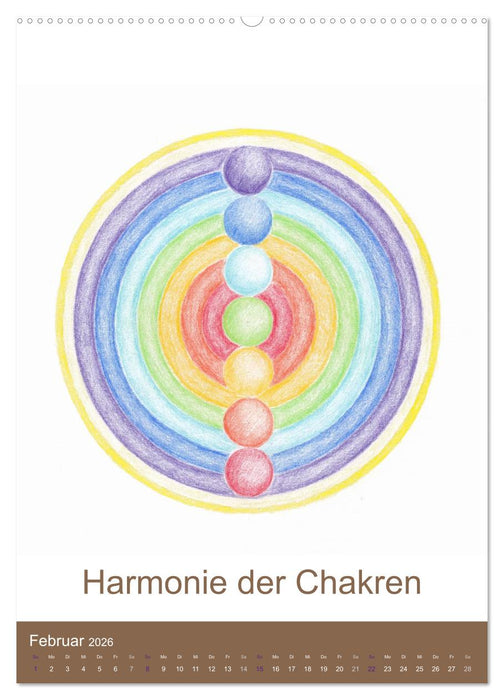 Atlantisheilsymbole (CALVENDO Wandkalender 2026)