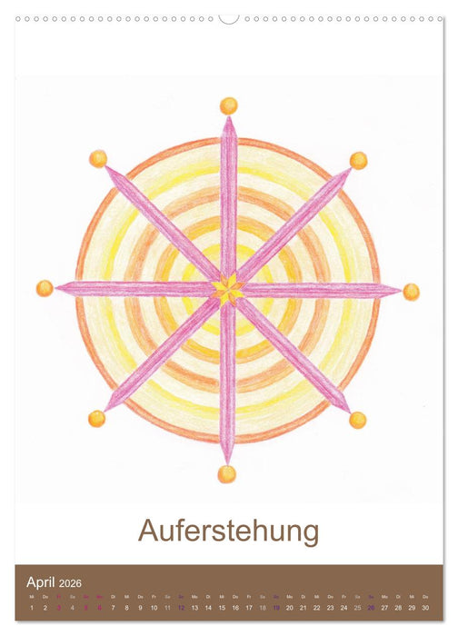 Atlantisheilsymbole (CALVENDO Wandkalender 2026)