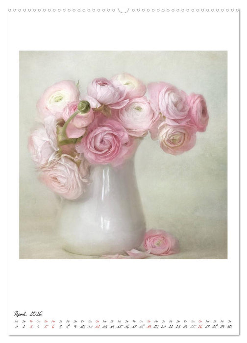 Kleine Blütenpoesie (CALVENDO Premium Wandkalender 2026)