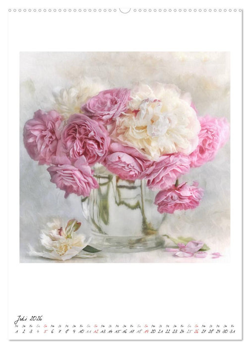 Kleine Blütenpoesie (CALVENDO Premium Wandkalender 2026)