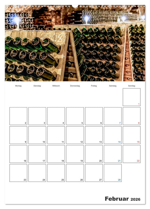 Rheingau Terminplaner (CALVENDO Wandkalender 2026)