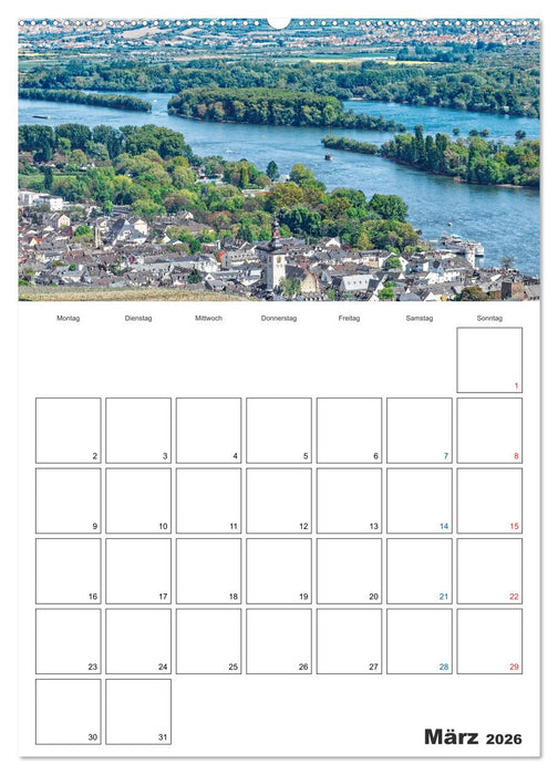 Rheingau Terminplaner (CALVENDO Wandkalender 2026)