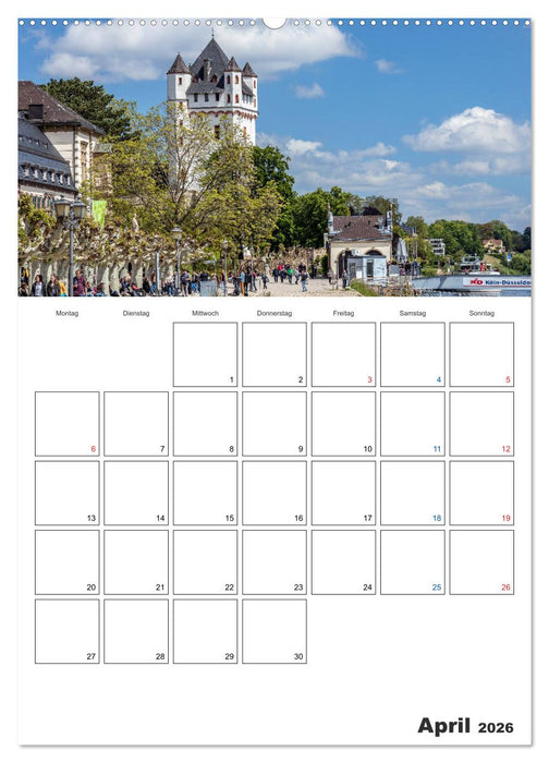 Rheingau Terminplaner (CALVENDO Wandkalender 2026)