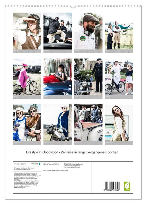 Lifestyle in Goodwood - Zeitreise in längst vergangene Epochen (CALVENDO Premium Wandkalender 2026)