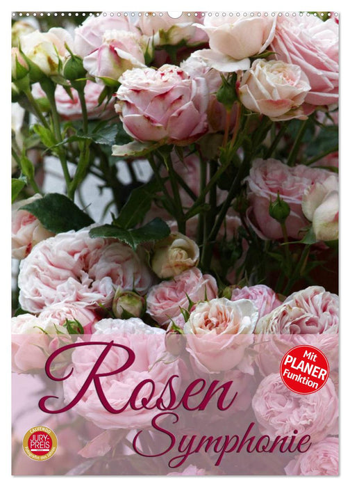 Rosen Symphonie (CALVENDO Wandkalender 2026)