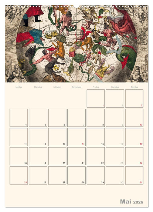 Zu den Sternen - mit Planerfunktion (CALVENDO Premium Wandkalender 2026)