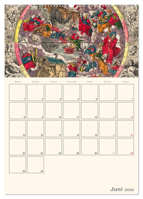 Zu den Sternen - mit Planerfunktion (CALVENDO Premium Wandkalender 2026)