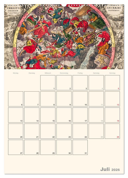 Zu den Sternen - mit Planerfunktion (CALVENDO Premium Wandkalender 2026)