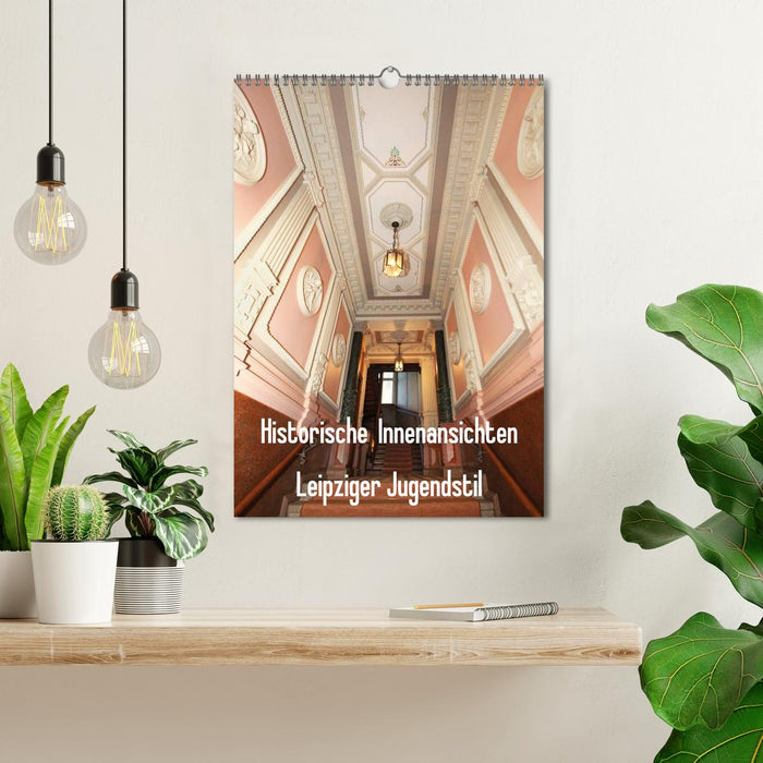 Historische Innenansichten - Leipziger Jugendstil (CALVENDO Wandkalender 2026)