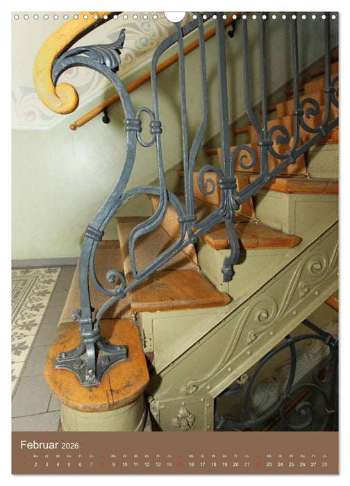 Historische Innenansichten - Leipziger Jugendstil (CALVENDO Wandkalender 2026)