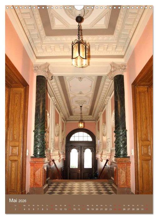 Historische Innenansichten - Leipziger Jugendstil (CALVENDO Wandkalender 2026)