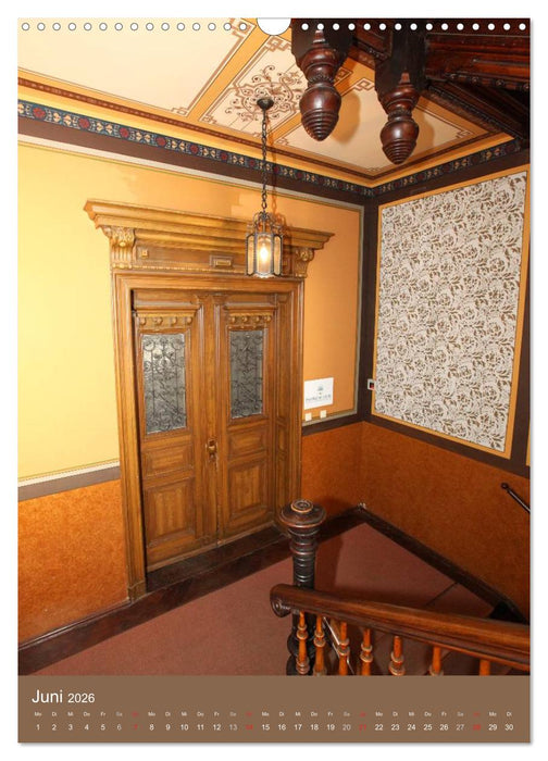 Historische Innenansichten - Leipziger Jugendstil (CALVENDO Wandkalender 2026)