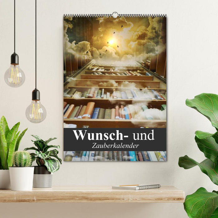 Wunsch- und Zauberkalender (CALVENDO Wandkalender 2026)