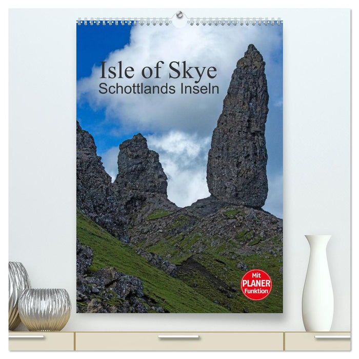 Isle of Skye - Schottlands Inseln - Familienplaner (CALVENDO Premium Wandkalender 2026)