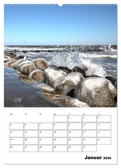 Ostsee. Urlaubsfeeling pur (CALVENDO Wandkalender 2026)