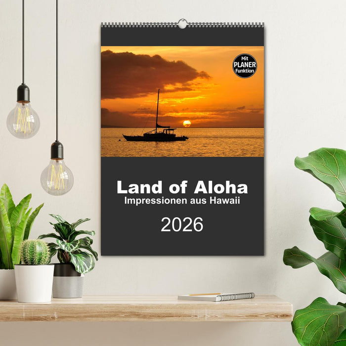 Hawaii - Land of Aloha (CALVENDO Wandkalender 2026)