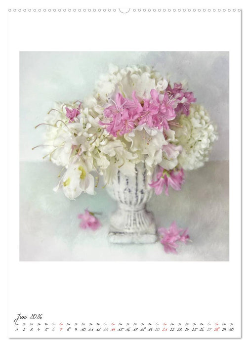 Kleine Blütenpoesie (CALVENDO Wandkalender 2026)