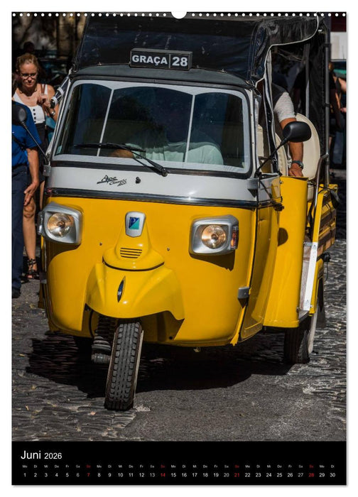 Lissabons Straßenbahnen (CALVENDO Wandkalender 2026)