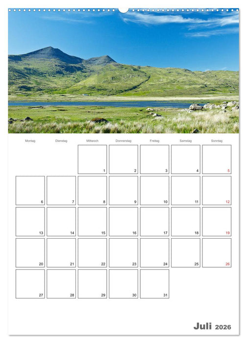 Schottland für Naturliebhaber (CALVENDO Premium Wandkalender 2026)