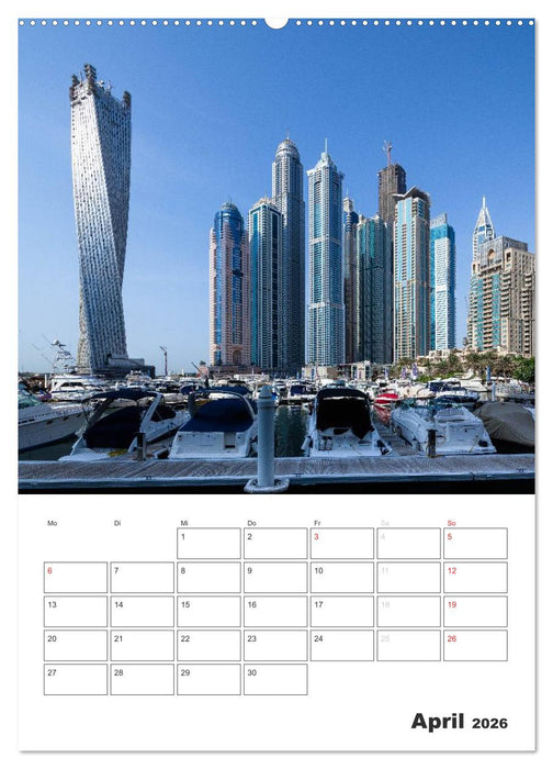 Vertical Dubai 2026 (CALVENDO Premium Wandkalender 2026)