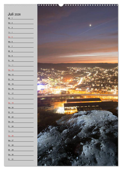 Traumhaftes Siegerland 2026 (CALVENDO Premium Wandkalender 2026)